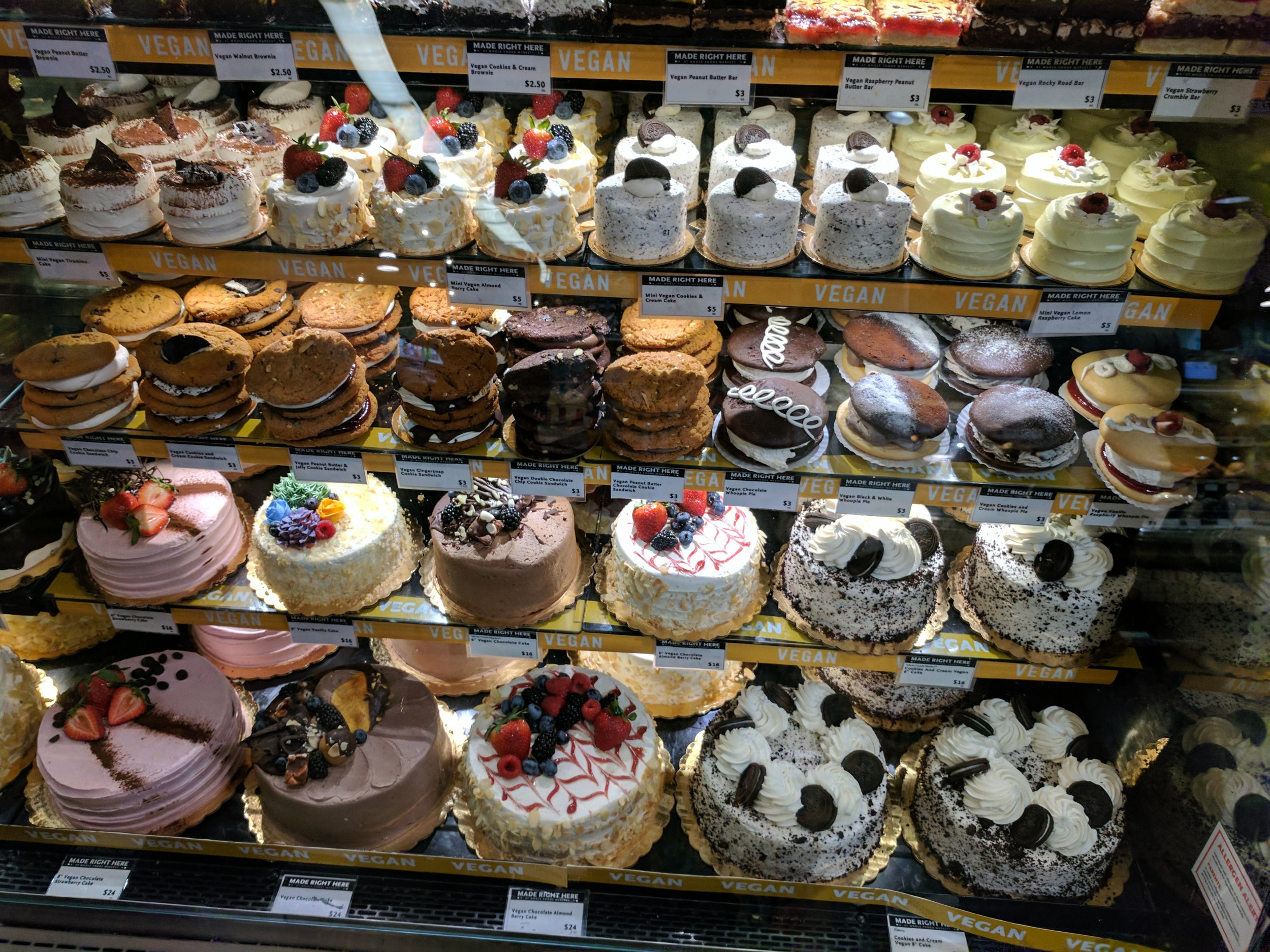 Vegan Desserts At Whole Foods
 Vegan Adventures in California