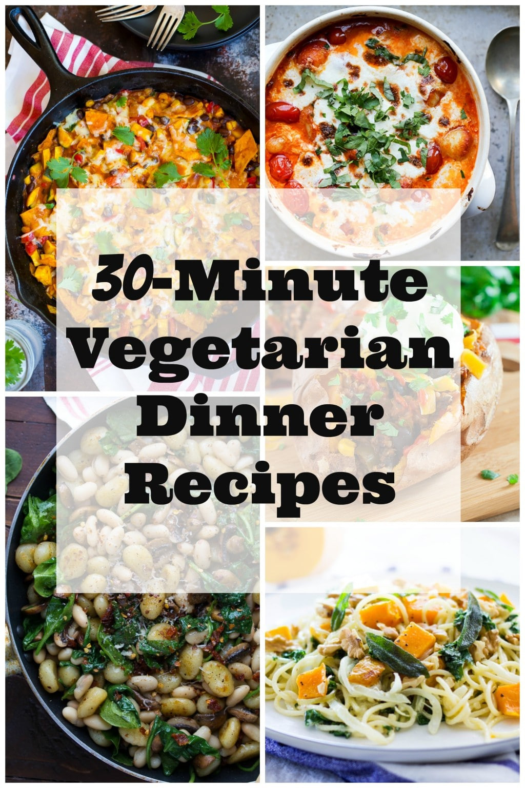Vegan Dinner Recipes For Two
 30 Minute Ve arian Dinner Recipes She Likes Food