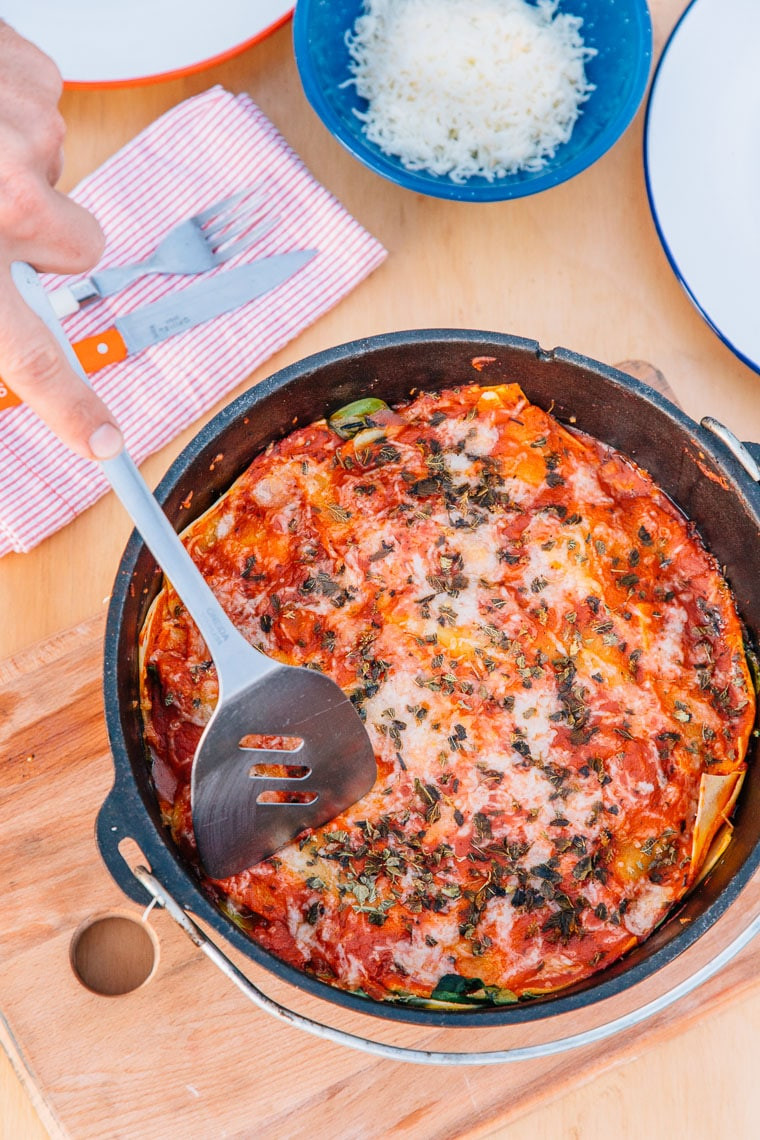 Vegan Dutch Oven Camping Recipes
 Dutch Oven Campfire Lasagna