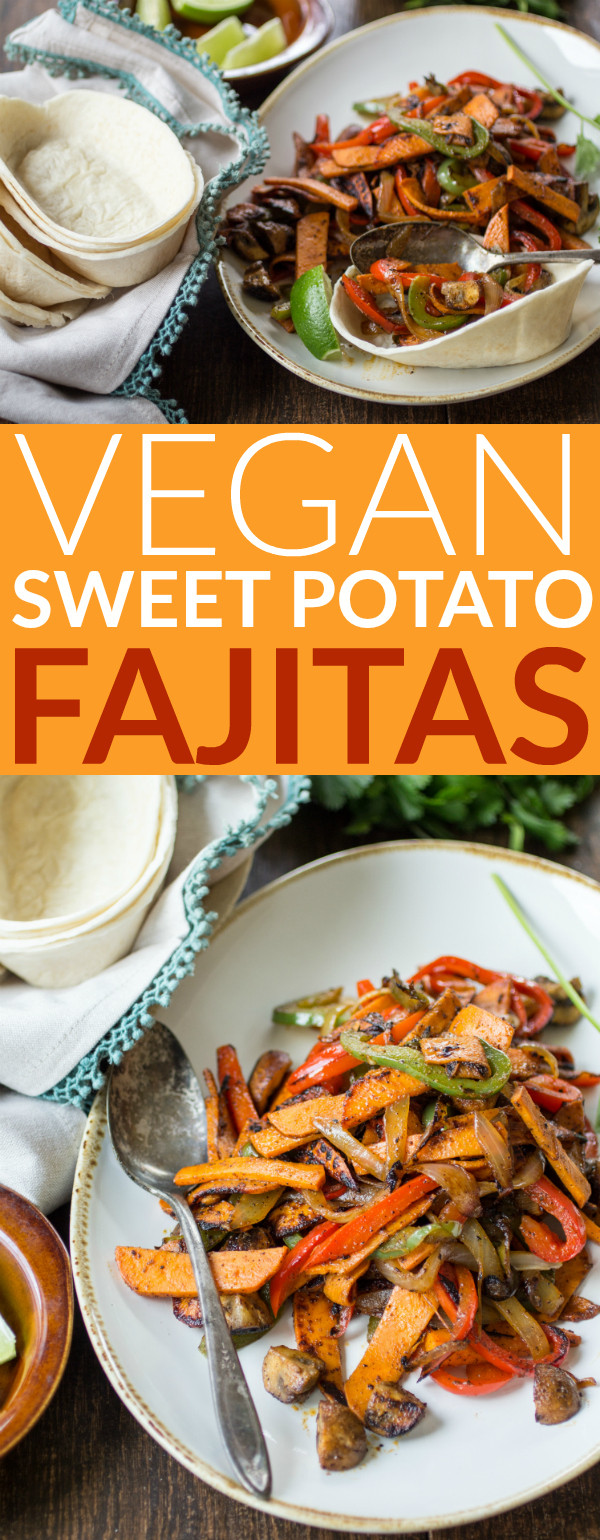 Vegan Fajitas Recipe
 Vegan Sweet Potato Fajitas The Wanderlust Kitchen