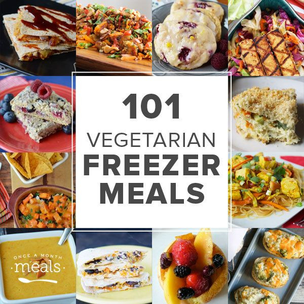 Vegan Freezer Recipes
 101 Ve arian Freezer Meals