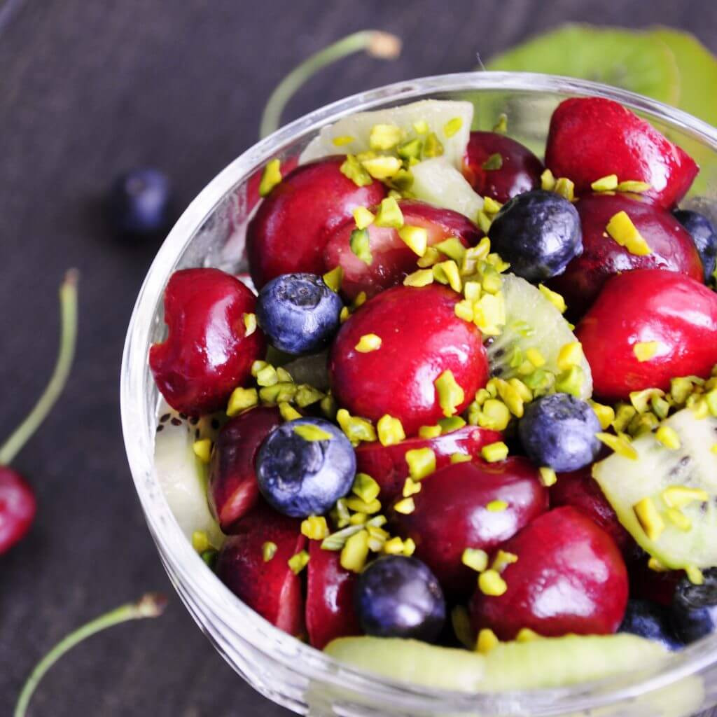 Vegan Fruit Recipes
 Antioxidant Cherry Fruit Salad Vegan Family Recipes