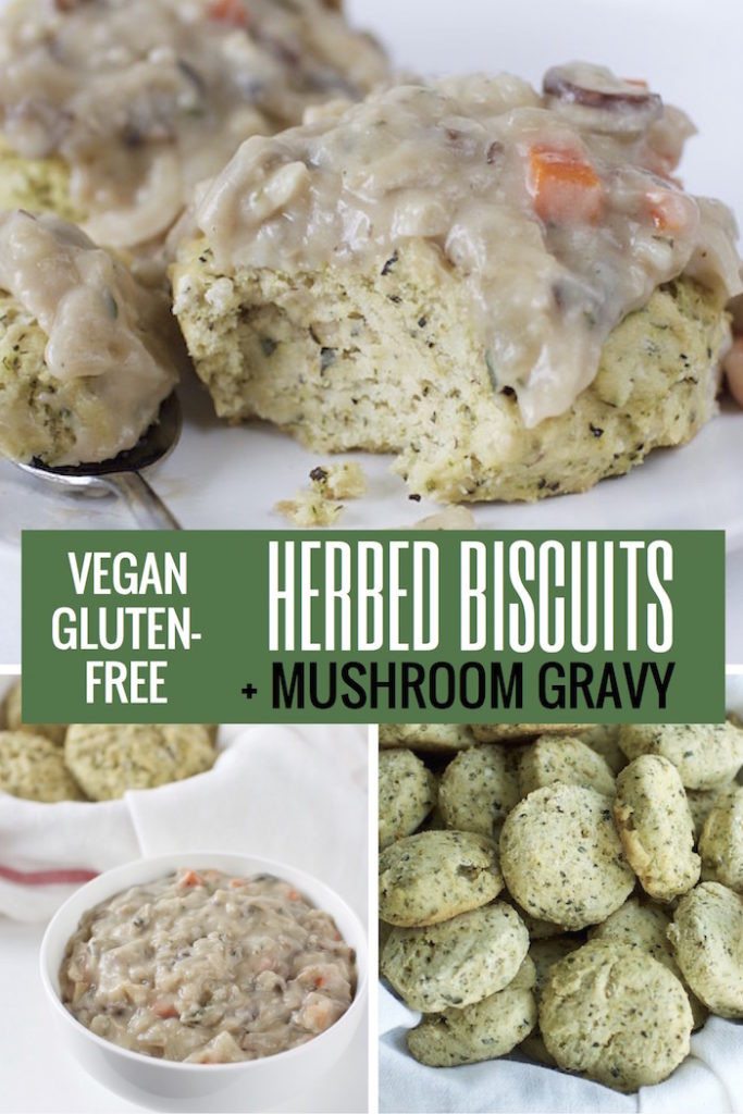 Vegan Gluten Free Gravy
 Herbed Biscuits & Mushroom Gravy gluten free Vegan
