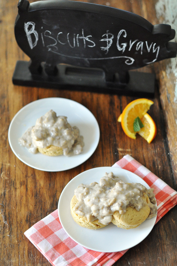 Vegan Gluten Free Gravy
 Gluten Free & Vegan Option Biscuits and Gravy