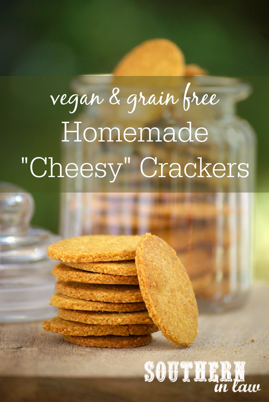 Vegan Grain Free Recipes
 Southern In Law Recipe Homemade Vegan Cheesy Crackers