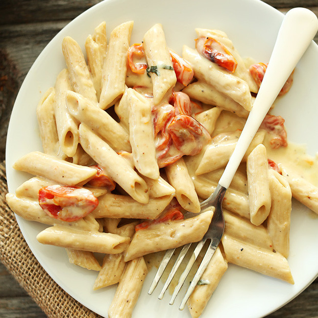 Vegan Homemade Pasta
 Vegan Garlic Pasta