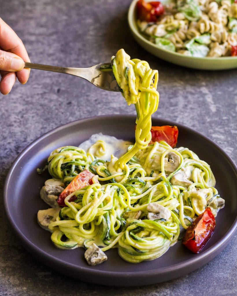 Vegan Homemade Pasta
 Easy vegan alfredo pasta