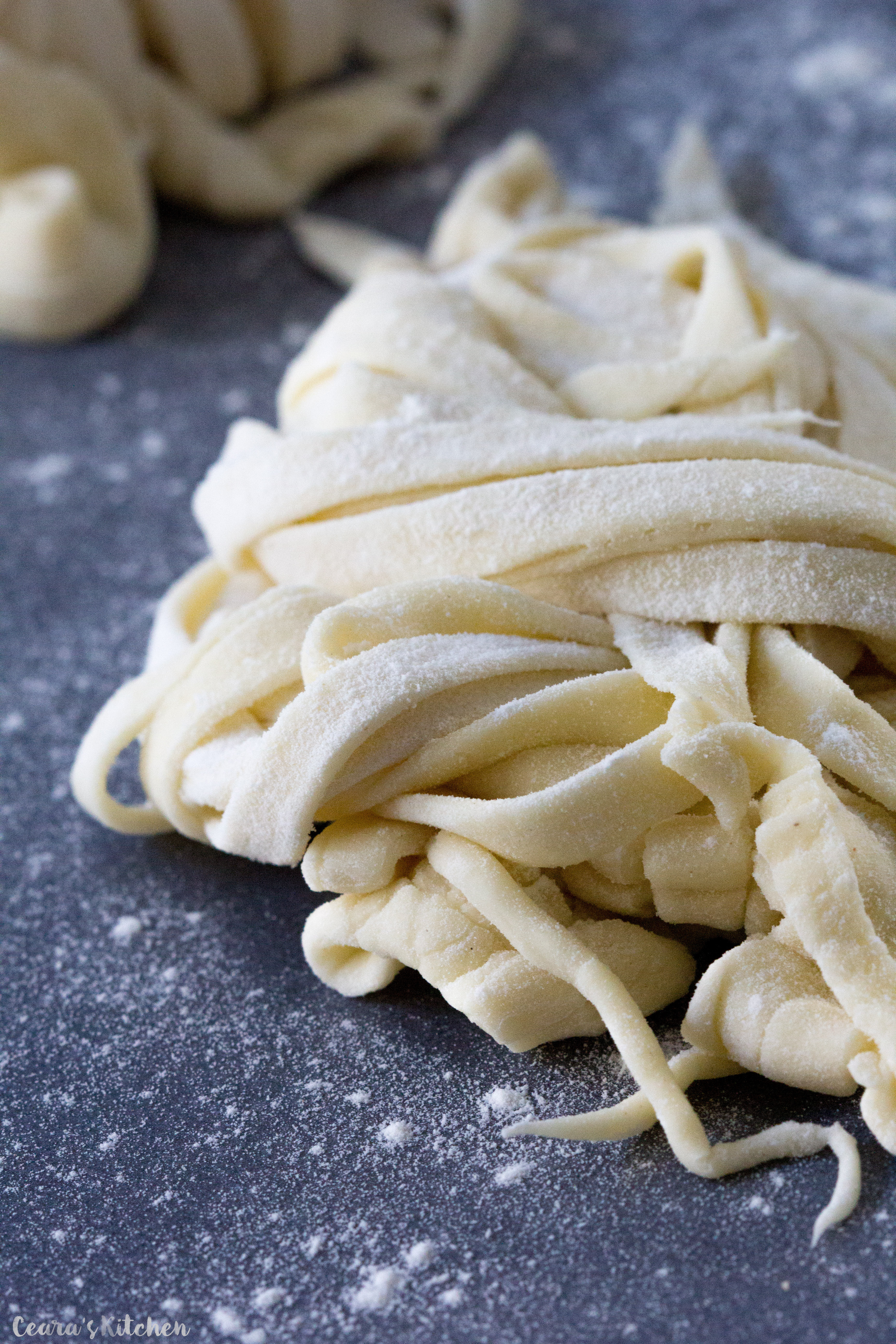 Vegan Homemade Pasta
 Egg Free Homemade Pasta