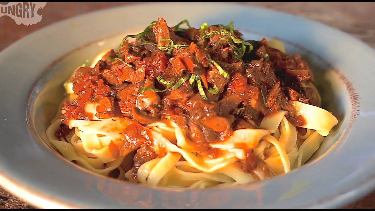 Vegan Homemade Pasta
 Vegan Recipe Homemade Pasta with Wild Mushroom Tomato