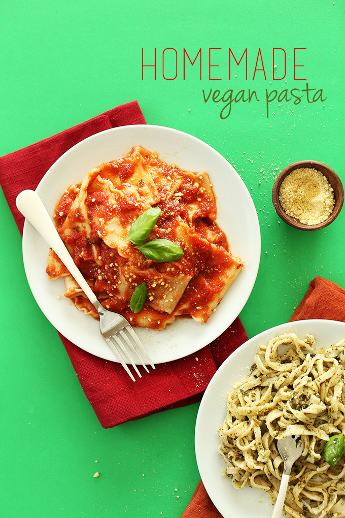 Vegan Homemade Pasta
 17 Ve arian Pasta Dishes