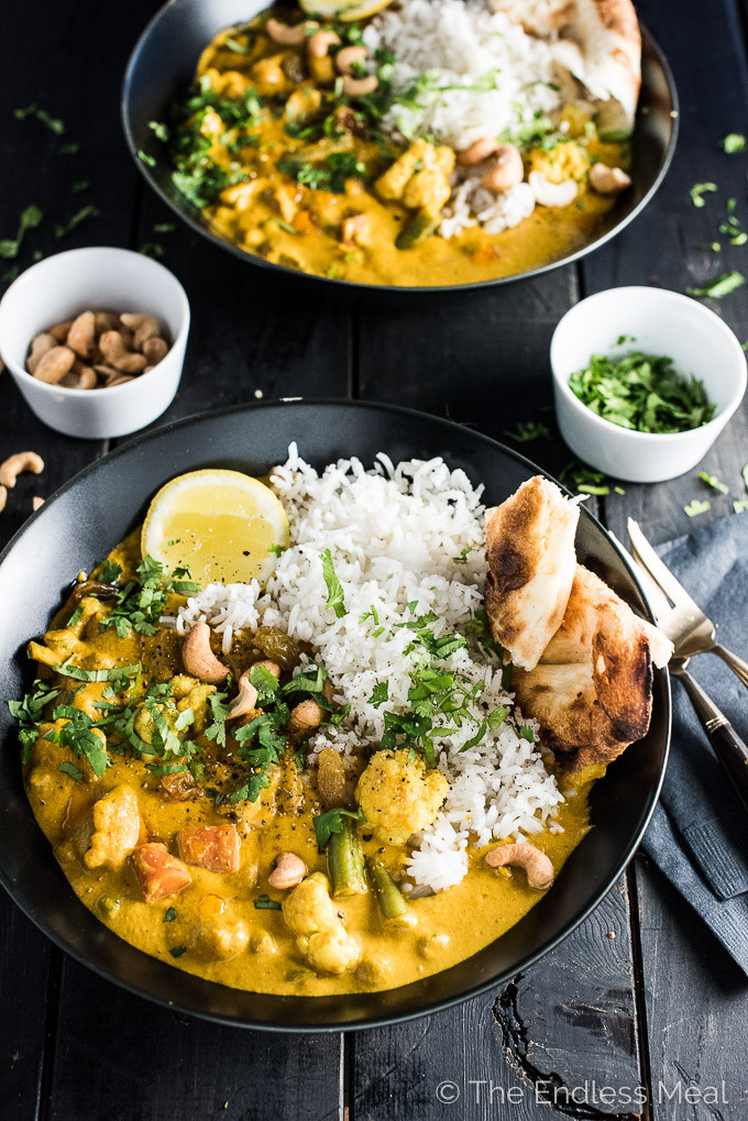 Vegan Indian Recipes Curry
 Creamy Coconut Ve arian Korma