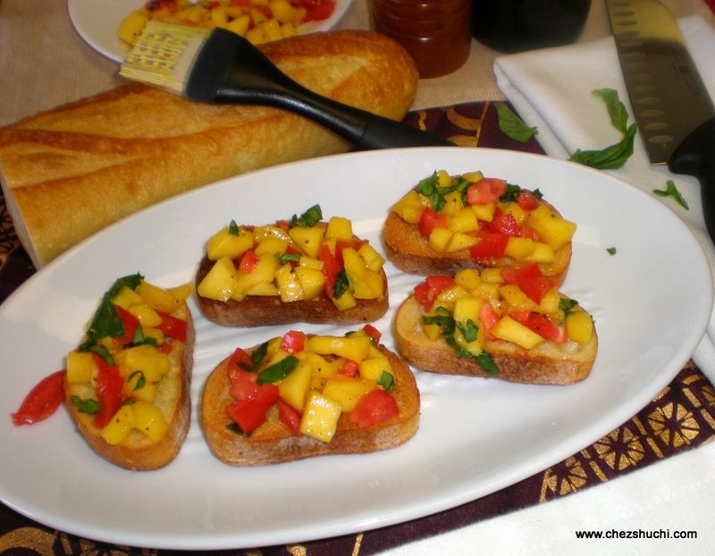 Vegan Italian Appetizers
 Mango Bruschetta Easy and quick Indo Italian appetizer