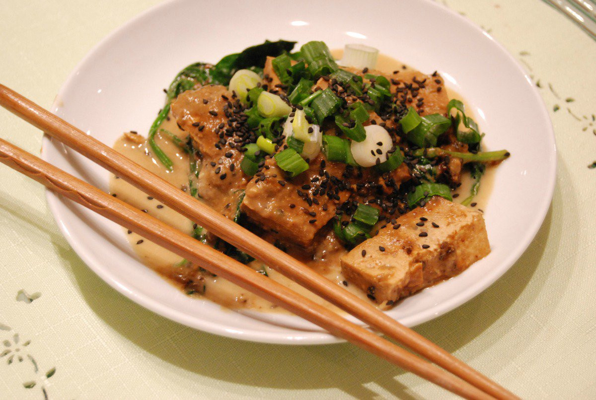 Vegan Japanese Recipes
 Japanese Style Slow Cooker Tofu [Vegan] e Green