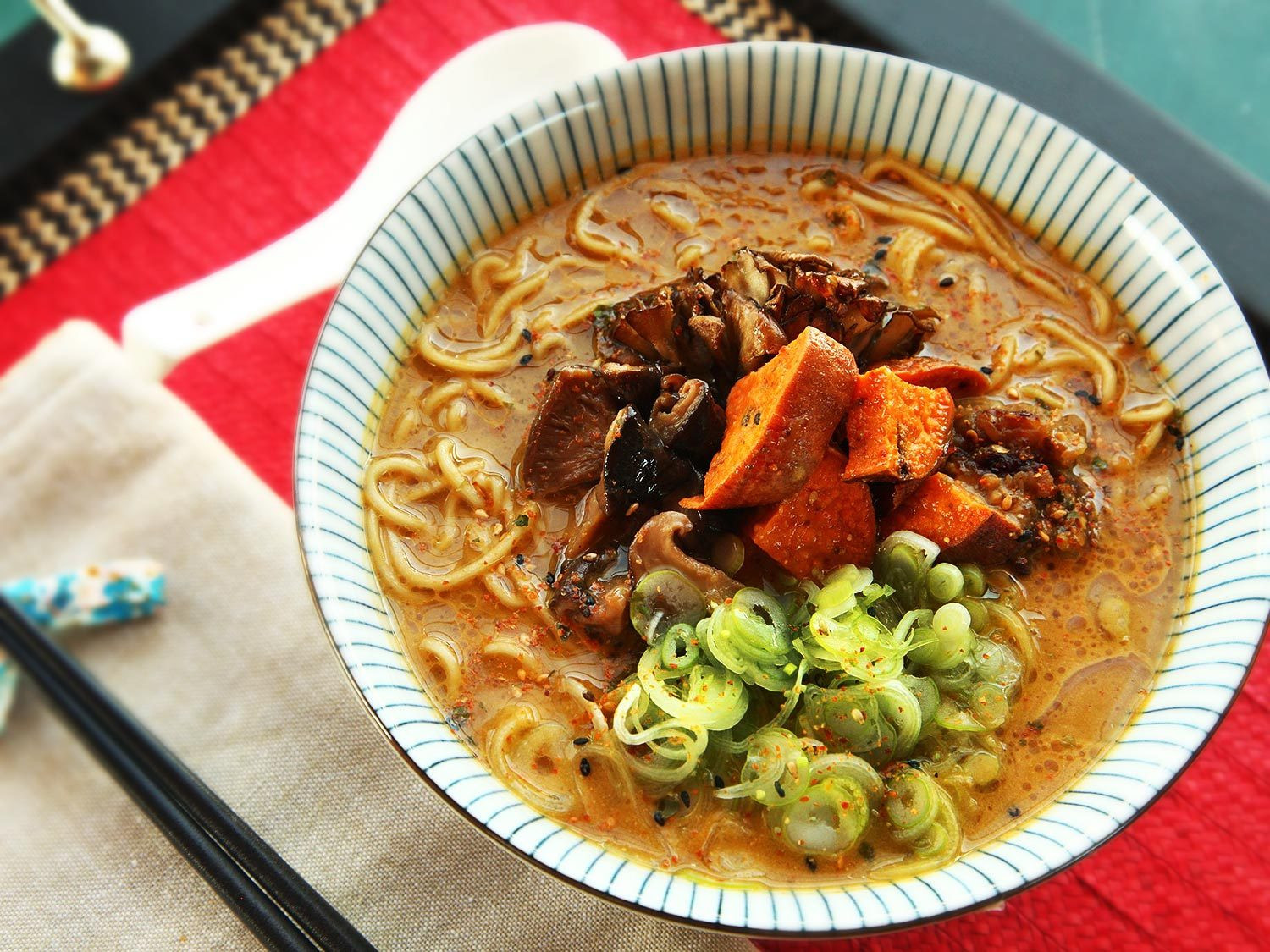 Vegan Japanese Recipes
 The Ultimate Rich and Creamy Vegan Ramen With Roasted