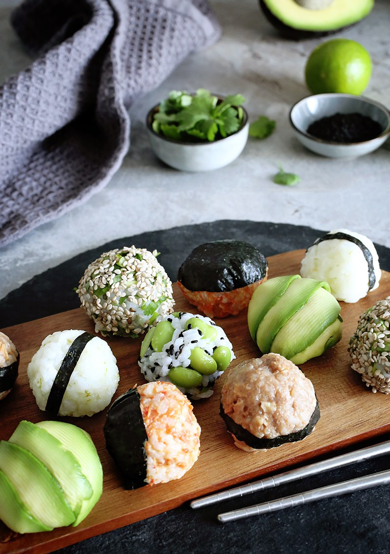 Vegan Japanese Recipes
 Vegan igiri Japanese Stuffed Rice Balls • Green Evi