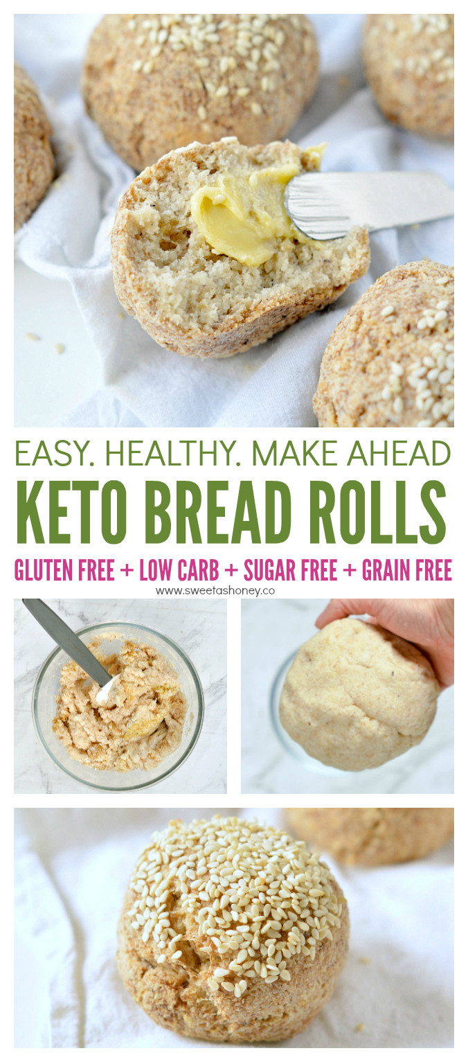 Vegan Keto Bread
 Keto Bread Rolls Vegan No Eggs Sweetashoney