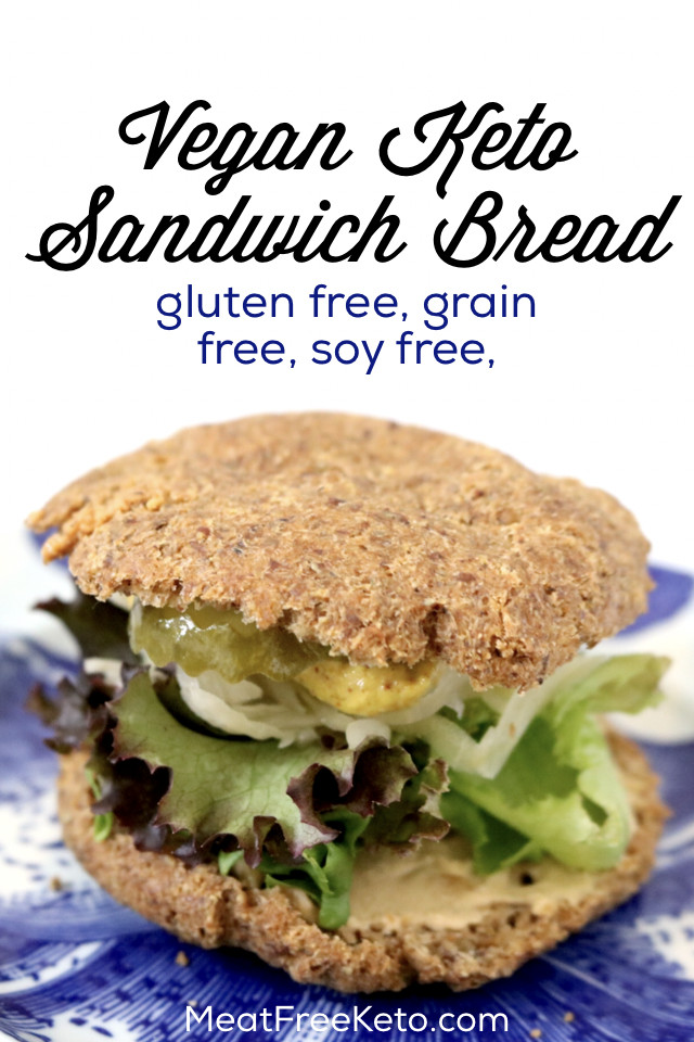 Vegan Keto Bread
 Low Carb Vegan Sandwich Bread soy free grain free