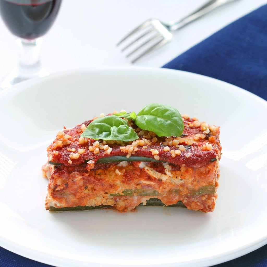 Vegan Lasagna With Zucchini
 Vegan Zucchini Lasagna Gluten free Soy free