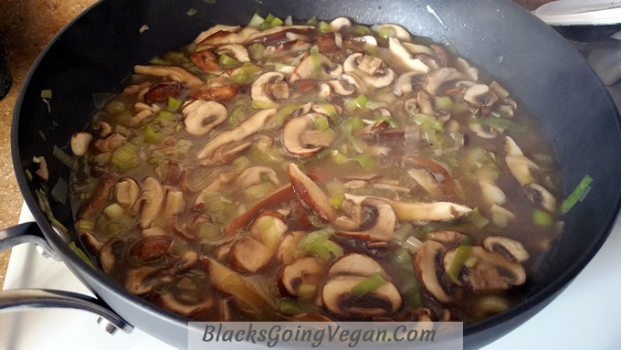 Vegan Leek Recipes
 leek mushroom pasta 2 Blacks Going Vegan Blacks Going