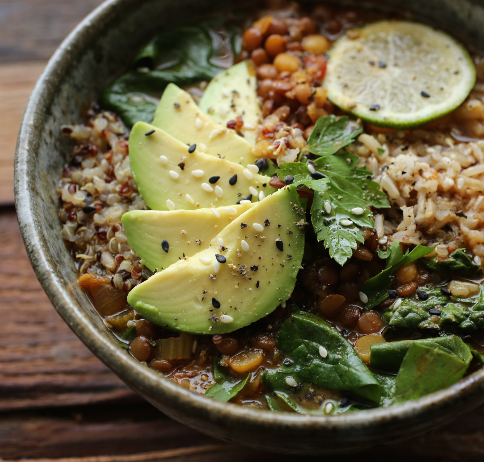 Vegan Lentil Quinoa Broth Bowl
 Lentil Quinoa Soup Bowl – PETIT WORLD CITIZEN