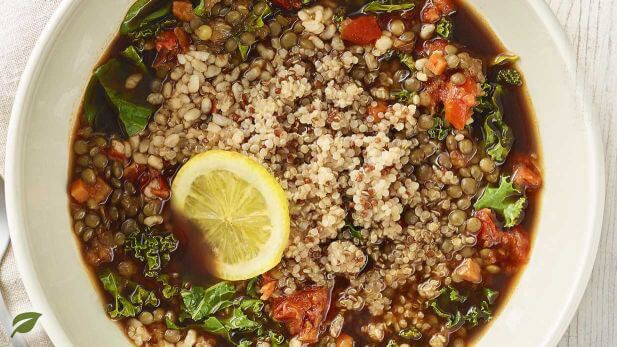 Vegan Lentil Quinoa Broth Bowl
 Panera Bread Adds Two New Vegan Broth Bowls to Menu