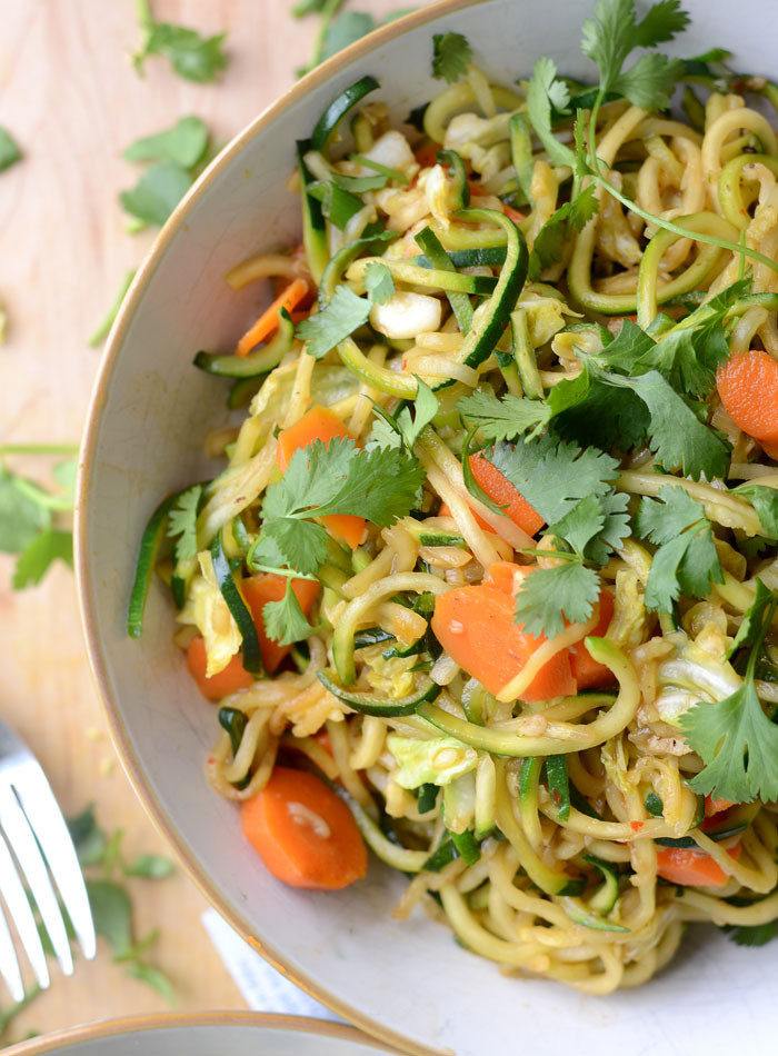 Vegan Low Carb Recipes
 Zucchini Noodle Low Carb Vegan Chow Mein Quick & Easy