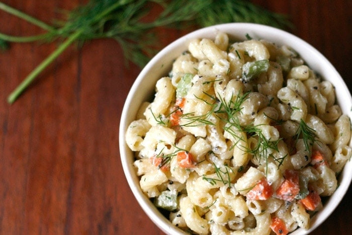 Vegan Macaroni Salad
 Macaroni Salad