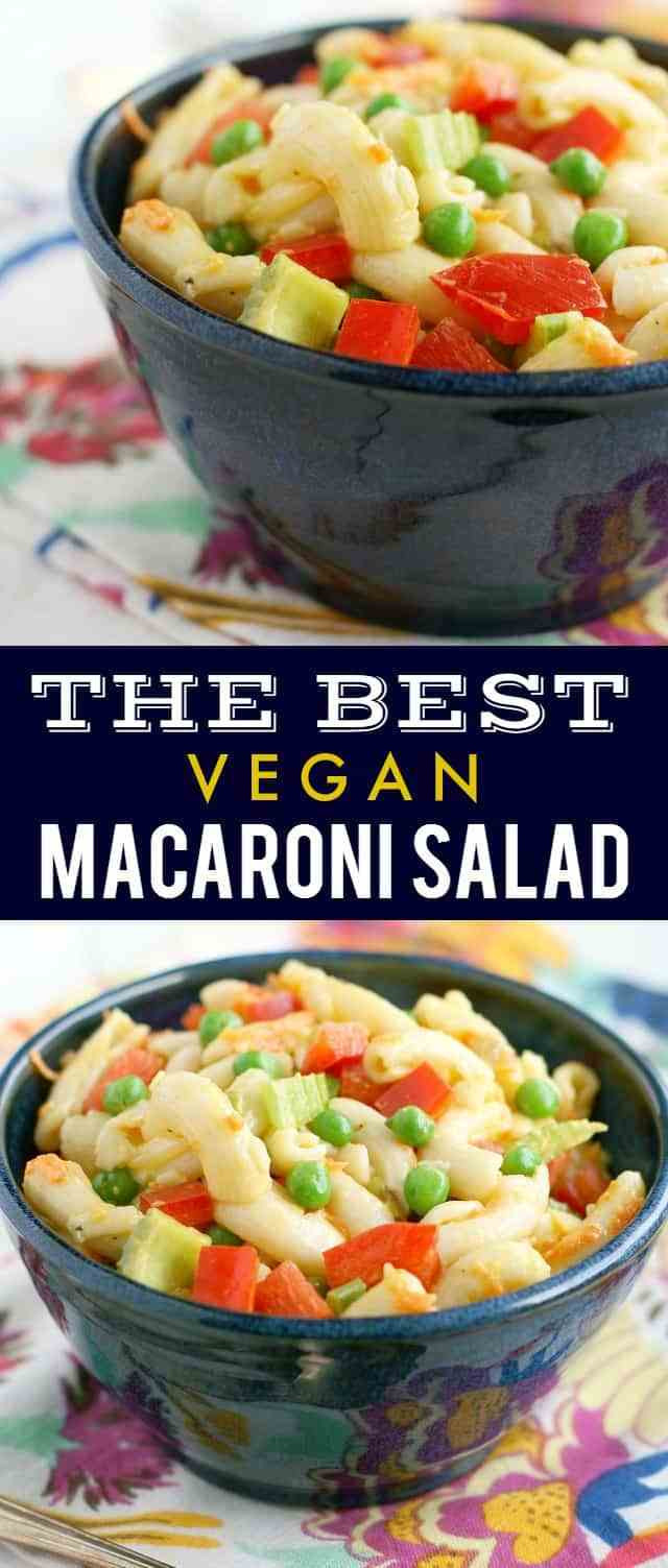 Vegan Macaroni Salad
 Vegan Macaroni Salad The Pretty Bee