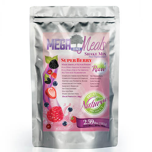 Vegan Meal Replacement Smoothies
 Mega e SuperBerry Meal Replacement Shake