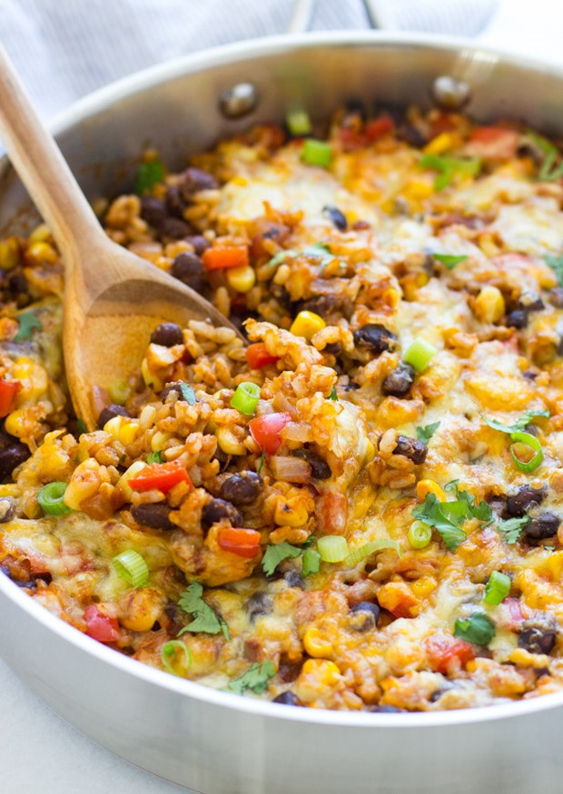 Vegan Mexican Casserole Recipe
 e Skillet Mexican Rice Casserole Making Thyme for Health