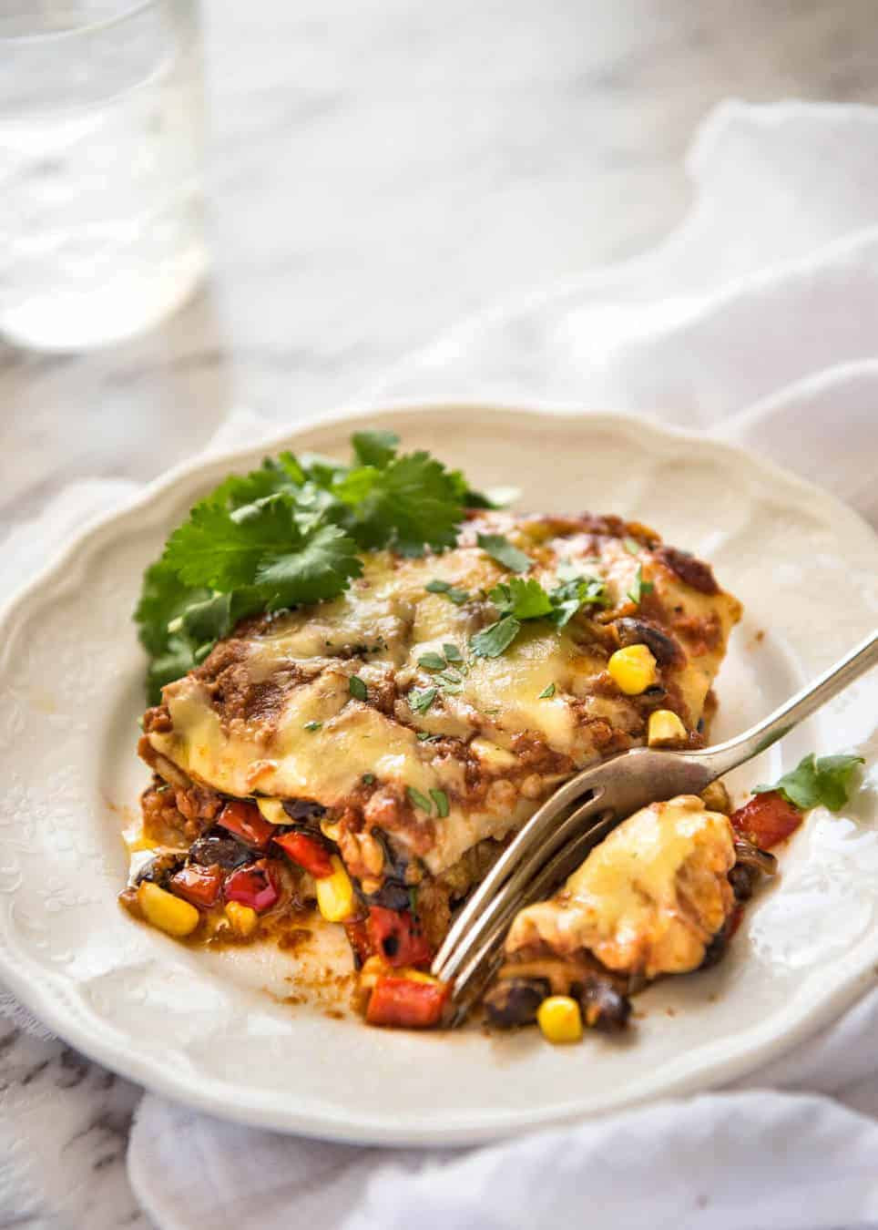 Vegan Mexican Casserole Recipe
 Ve arian Mexican Lasagna
