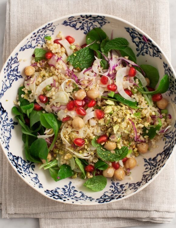 Vegan Millet Recipes
 Minty Millet & Pomegranate Salad Recipe Love and Lemons