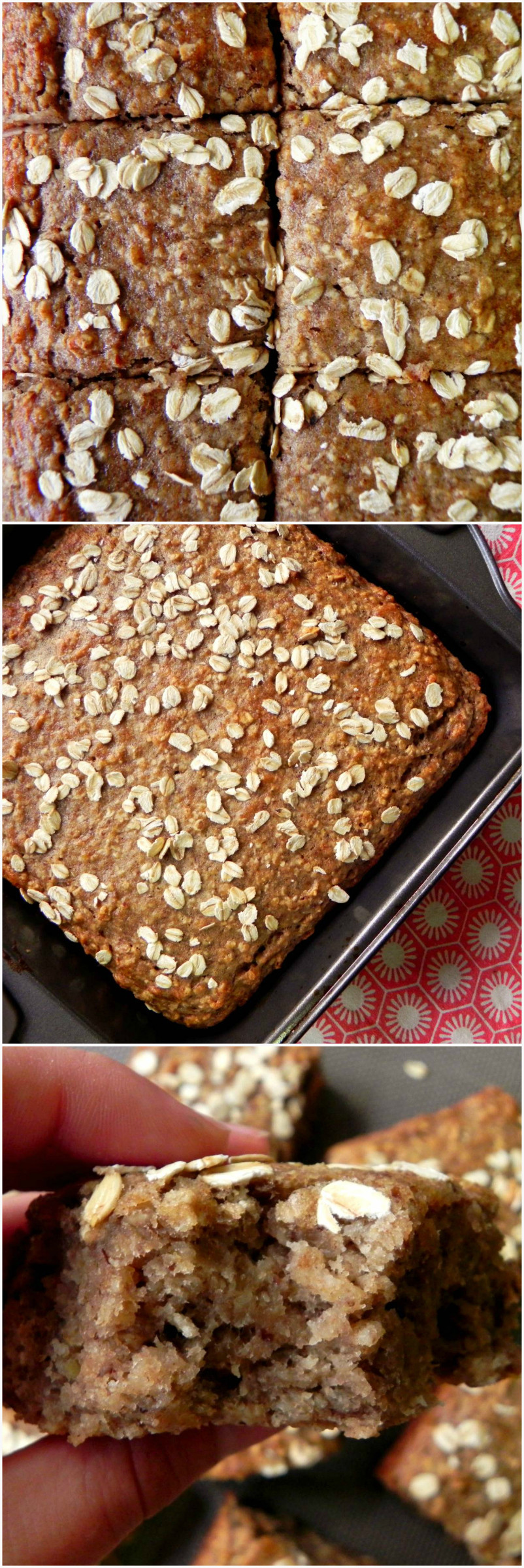 Vegan Oat Bread
 Vegan Banana Oat Bread