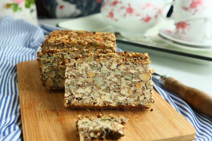 Vegan Oat Bread
 Vegan Gluten Free Seeded Oat Bread