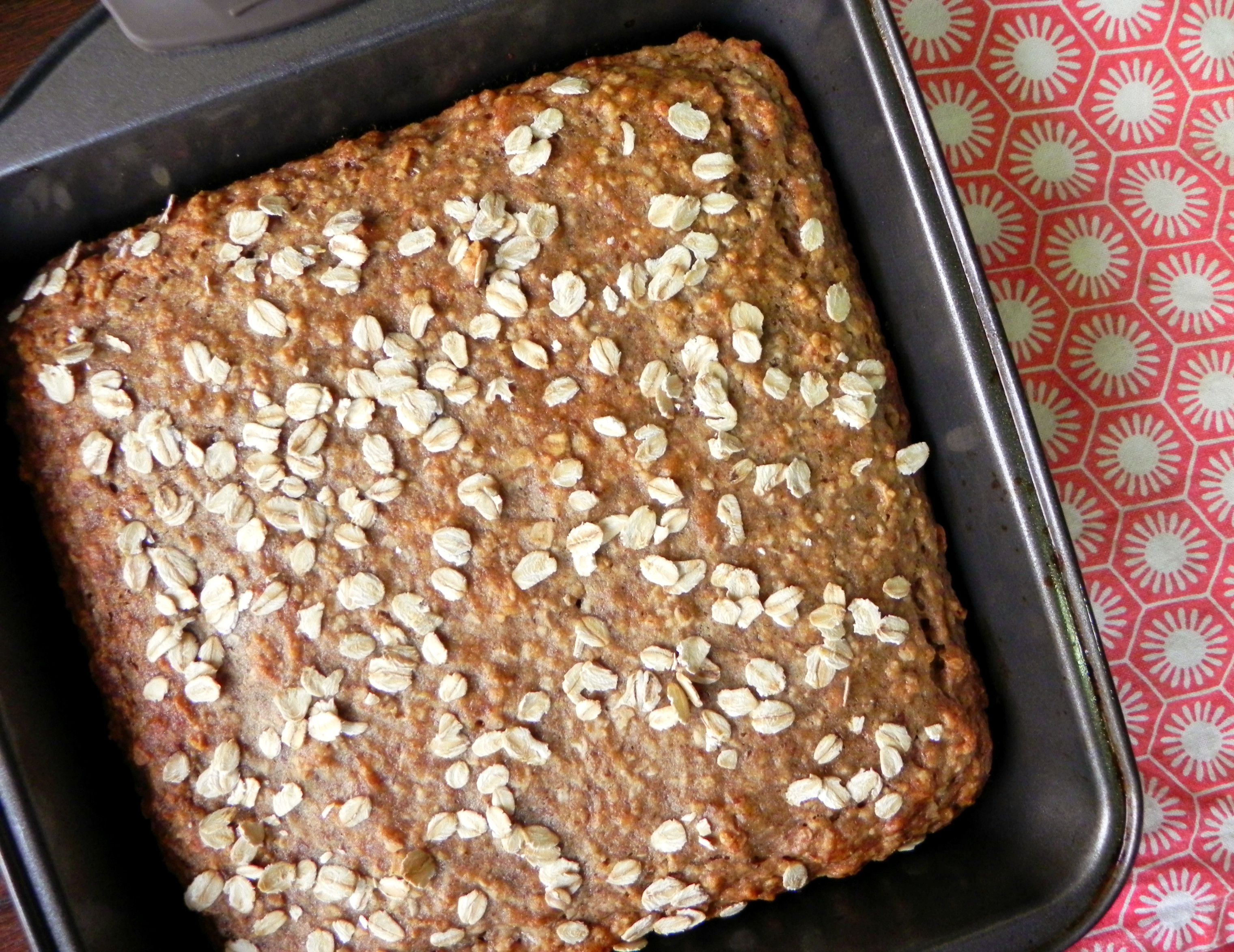 Vegan Oat Bread
 Vegan Banana Oat Bread