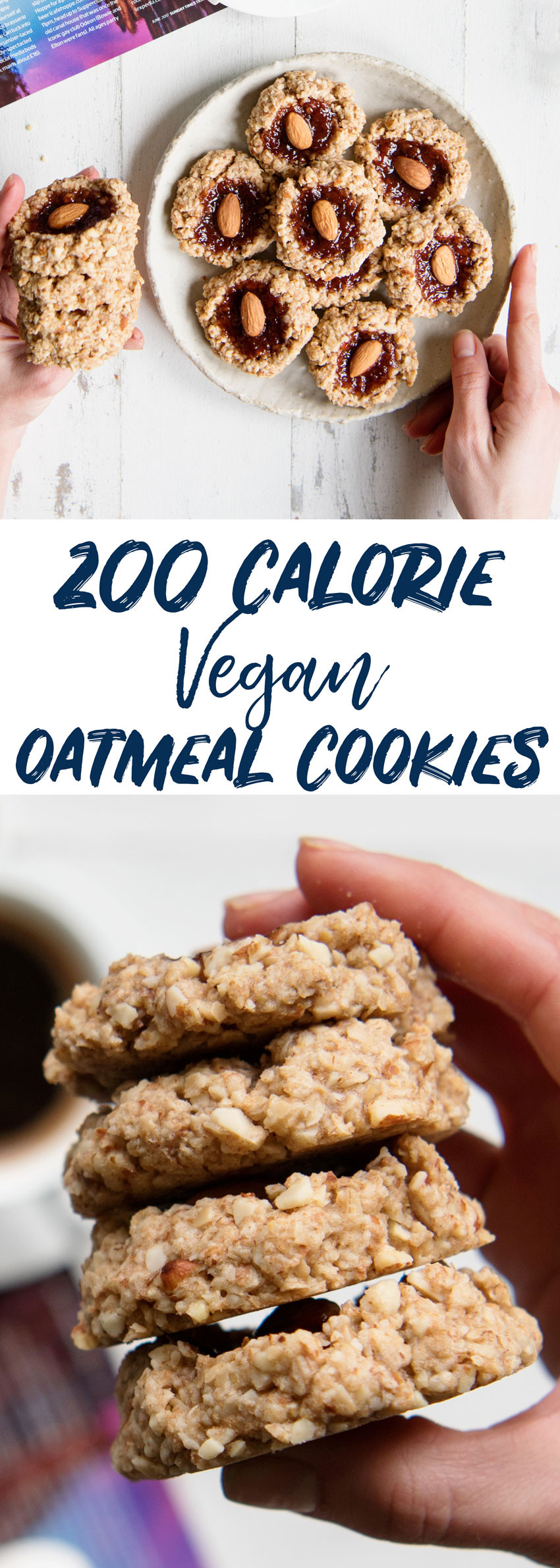 Vegan Oatmeal Recipes
 Perfectly Chewy Vegan Oatmeal Cookies