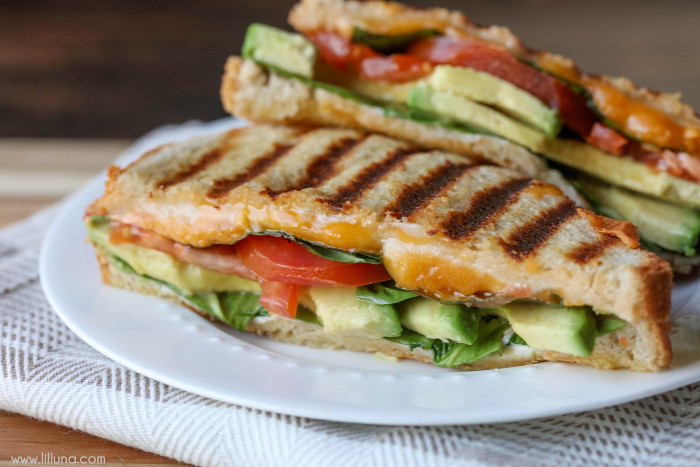 Vegan Panini Sandwiches
 Veggie Panini