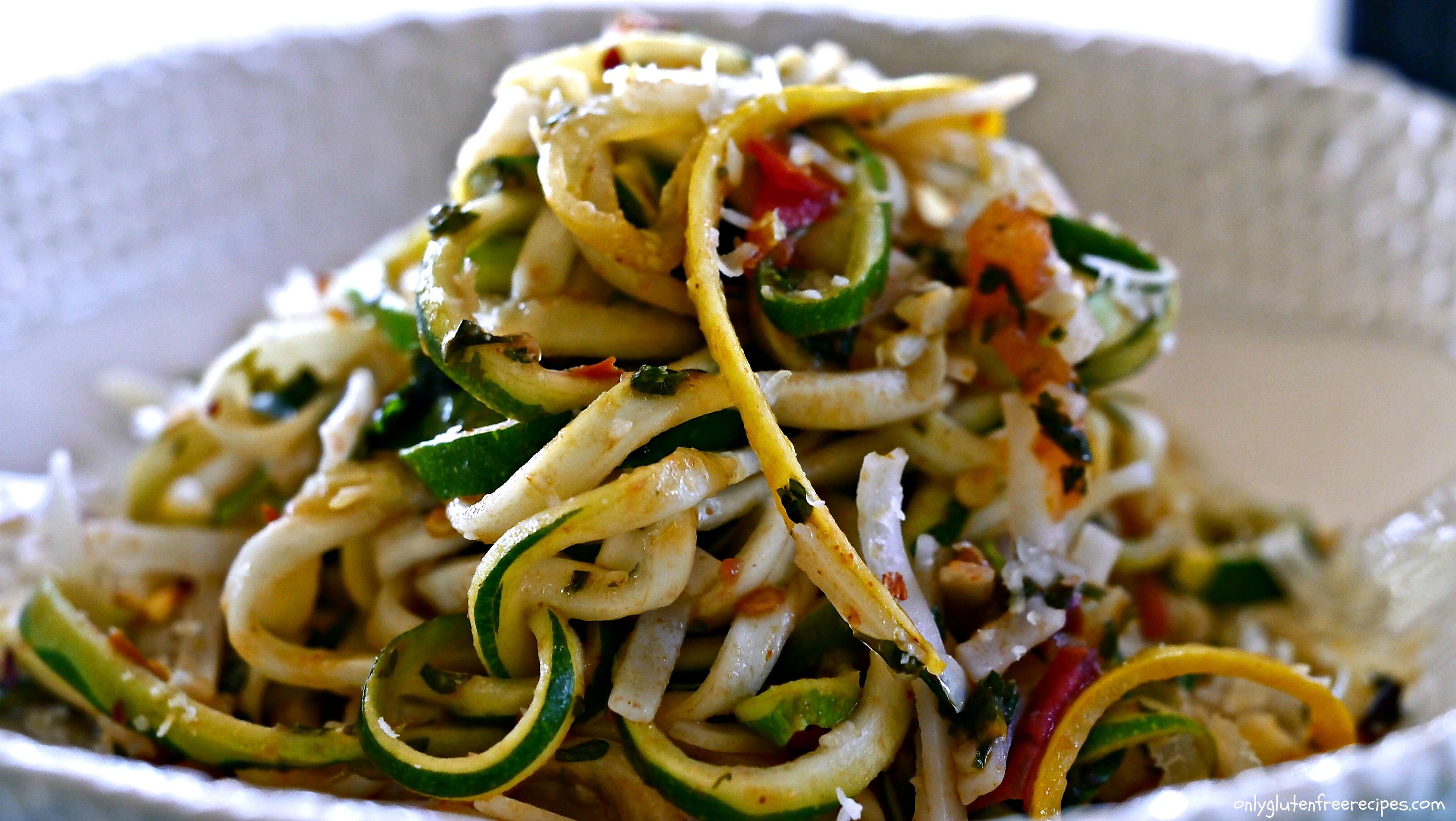 Vegan Pasta Noodles
 Zucchini and Rice Noodles Ve arian Pasta ly Gluten