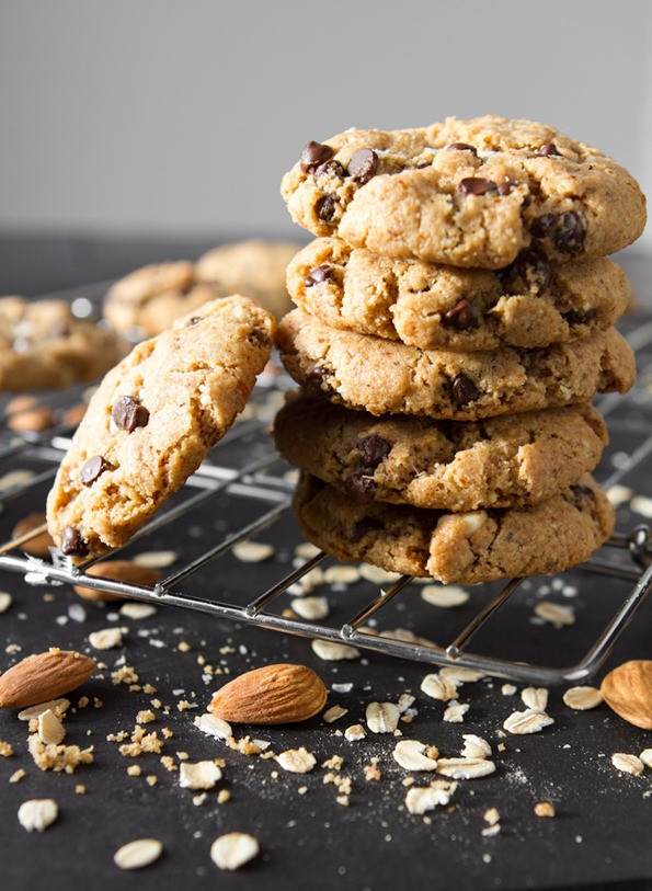 Vegan Peanut Butter Cookies Oh She Glows
 Crispy Peanut Butter Chocolate Chip Cookies Vegan