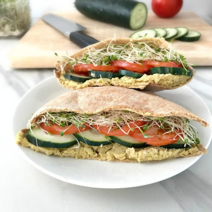 Vegan Pita Recipes
 Veggie Pita Sandwiches with Avocado Hummus Your Choice