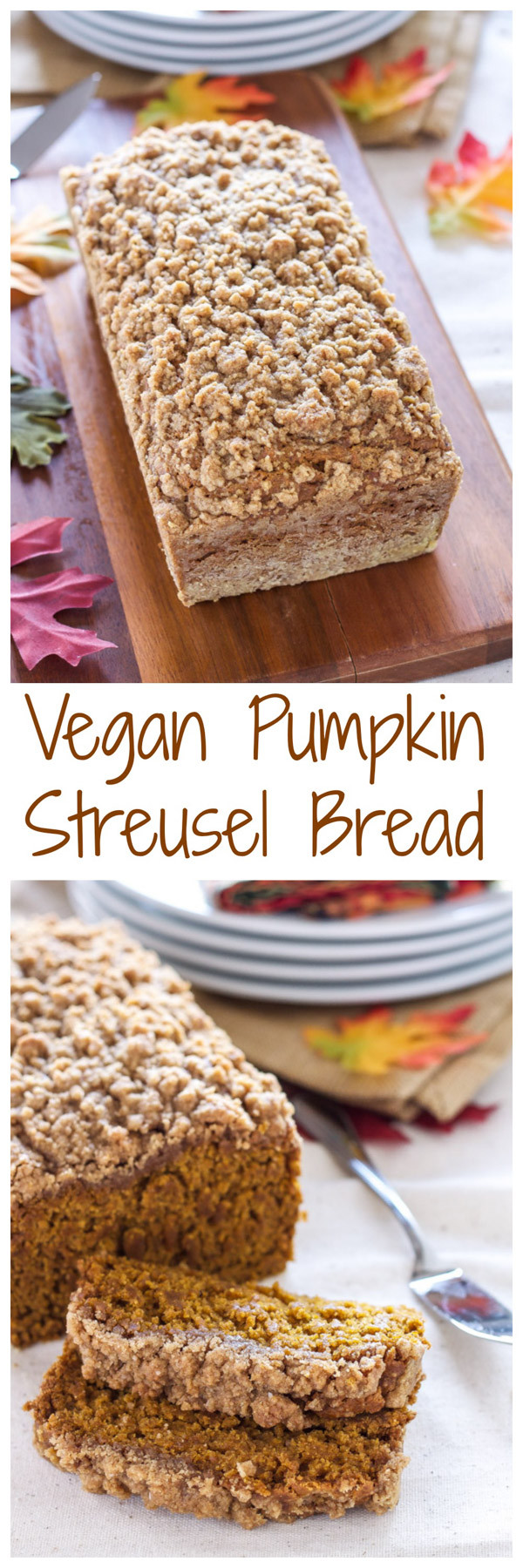 Vegan Pumpkin Bread Recipes
 Vegan Pumpkin Streusel Bread Recipe Runner
