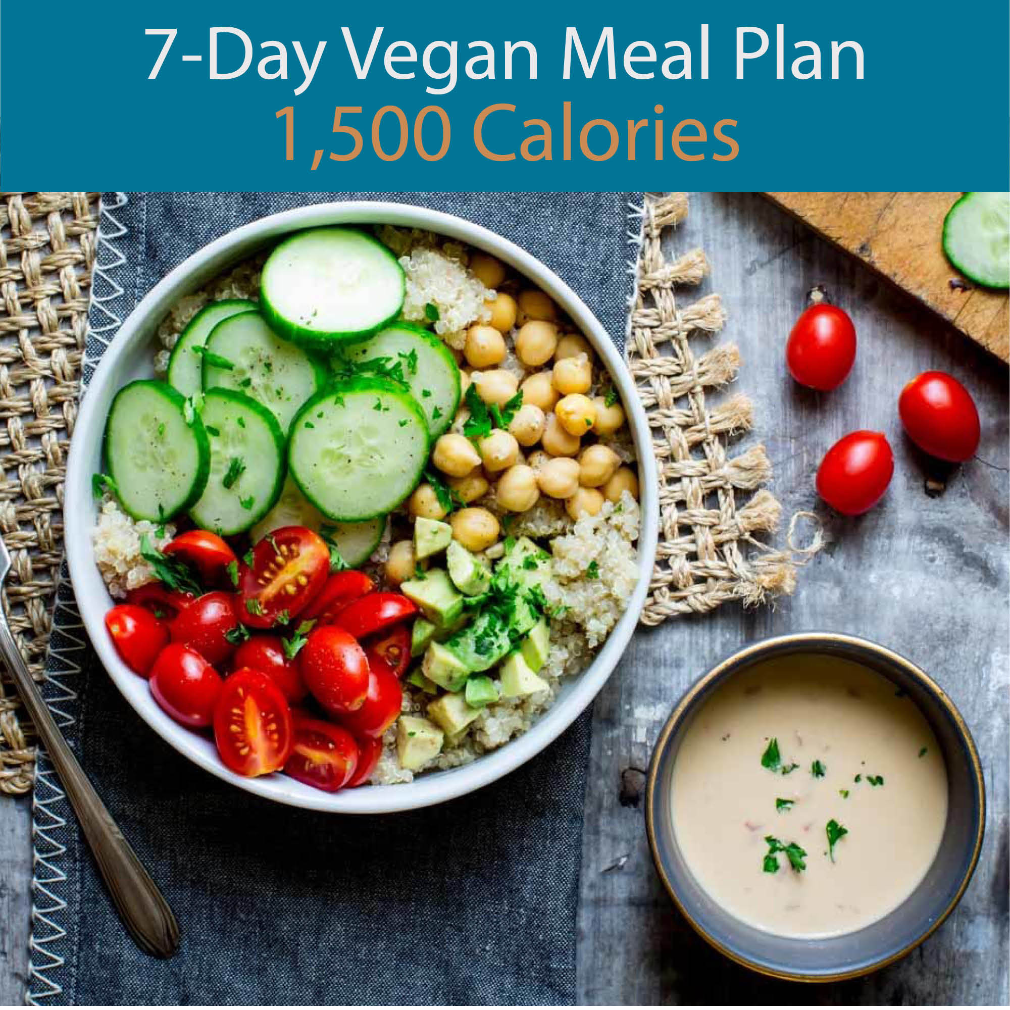 Vegan Recipes For Diabetics
 7 Day Vegan Meal Plan 1 500 Calories EatingWell