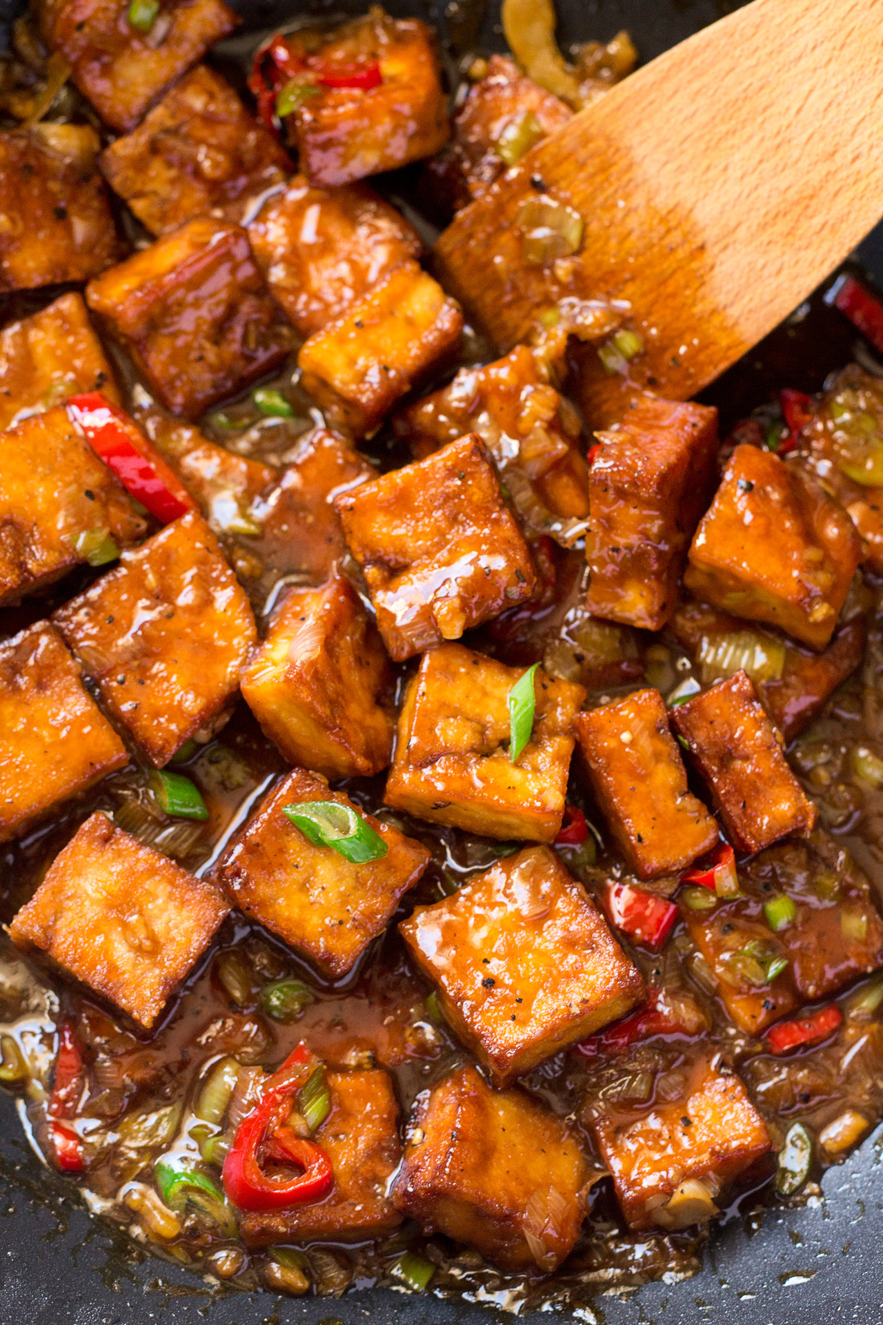 Vegan Recipes With Tofu
 Vegan black pepper tofu Lazy Cat Kitchen