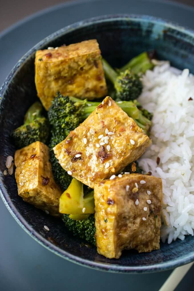 Vegan Recipes With Tofu
 Tofu Bulgogi Vegan Marinated Korean Baked Tofu Recipe