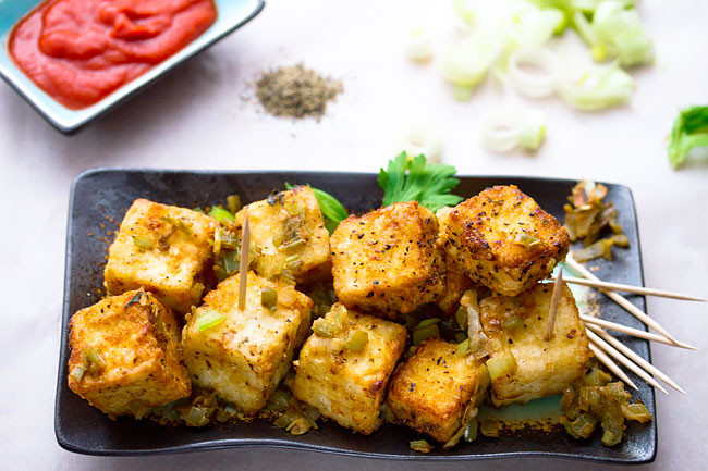 Vegan Recipes With Tofu
 Chinese Salt and Pepper Tofu Restaurant Style