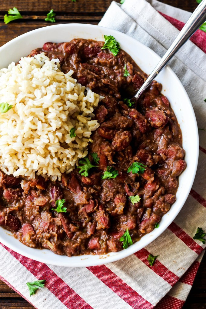 Vegan Rice And Beans
 Cajun Style Vegan Red Beans and Rice