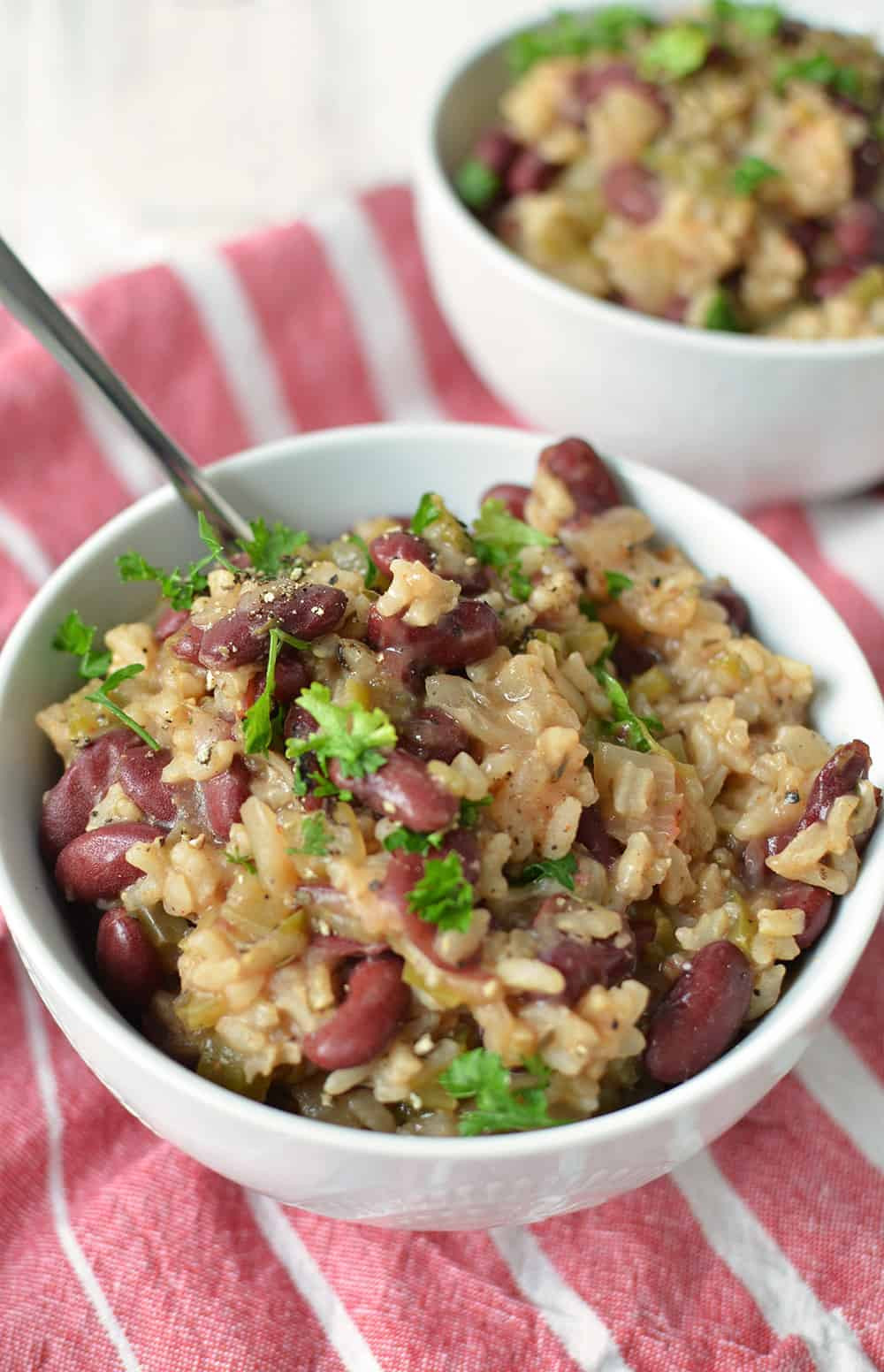 Vegan Rice And Beans
 Slow Cooker Vegan Red Beans and Rice