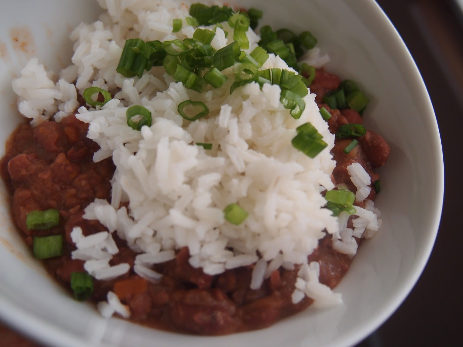 Vegan Rice And Beans
 Cracked Up Kitchen Vegan Red Beans and Rice