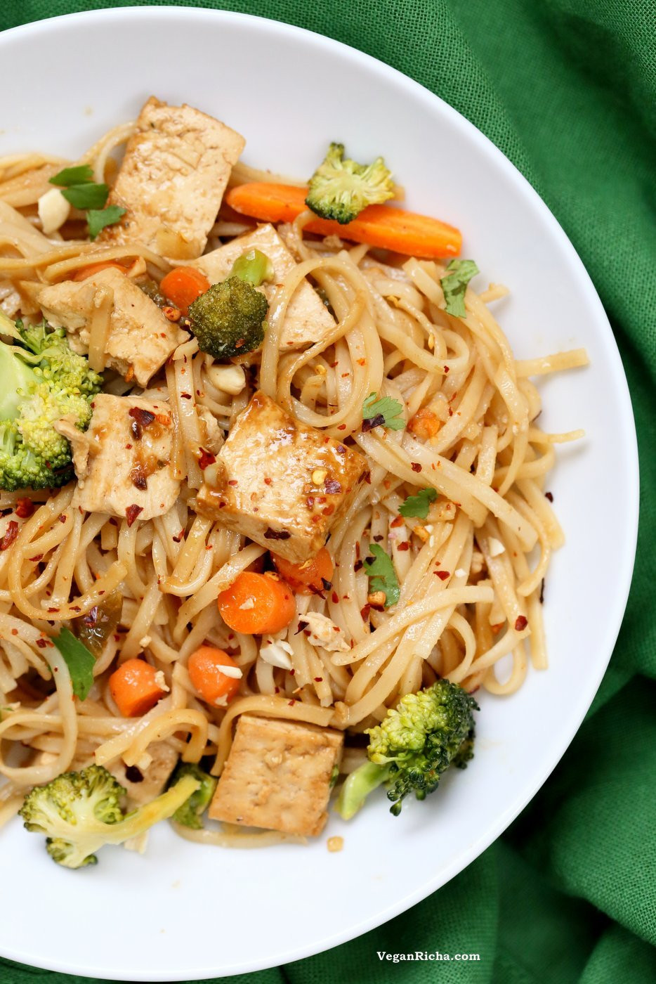 Vegan Rice Noodle Recipes
 Tofu and Brown Rice Noodles in Hoisin Sauce Vegan Richa