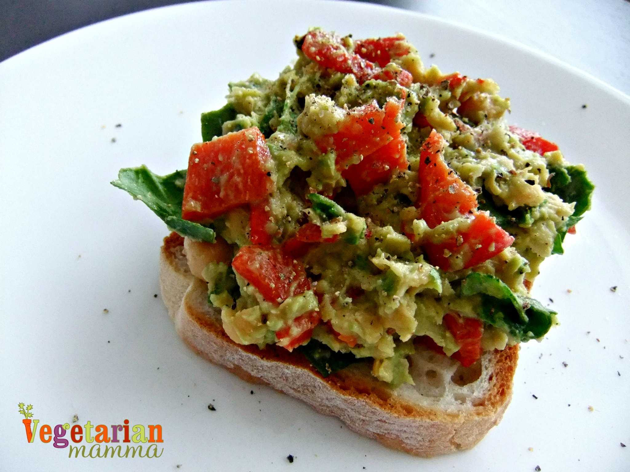 Vegan Sandwich Spread Recipes
 Roasted Red Pepper Avocado and Chickpea Sandwich Spread